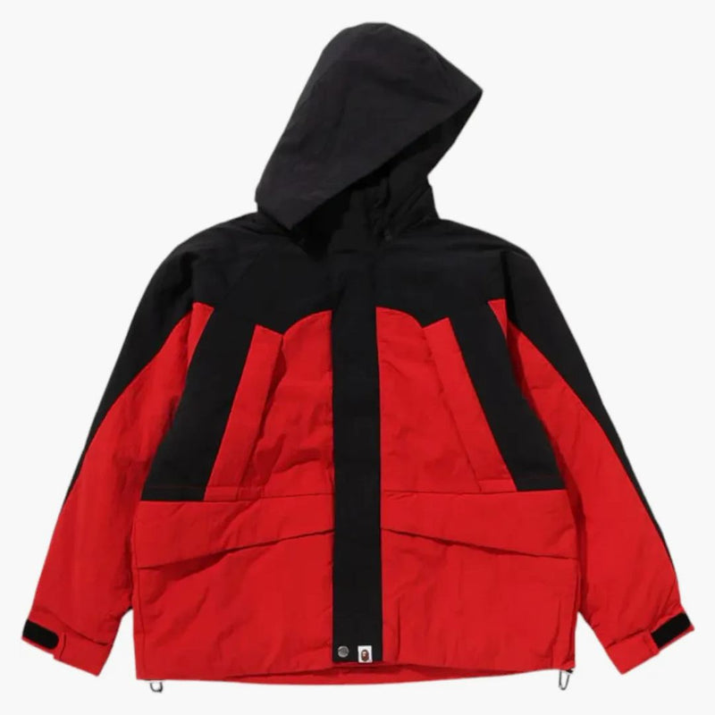 Bape Nylon Snowboard Padded Jacket Black/Red