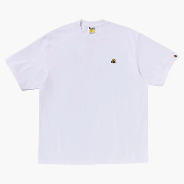 Bape One Point Bee Relaxed Fit Tee White