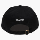 Bape One Point Cap Black