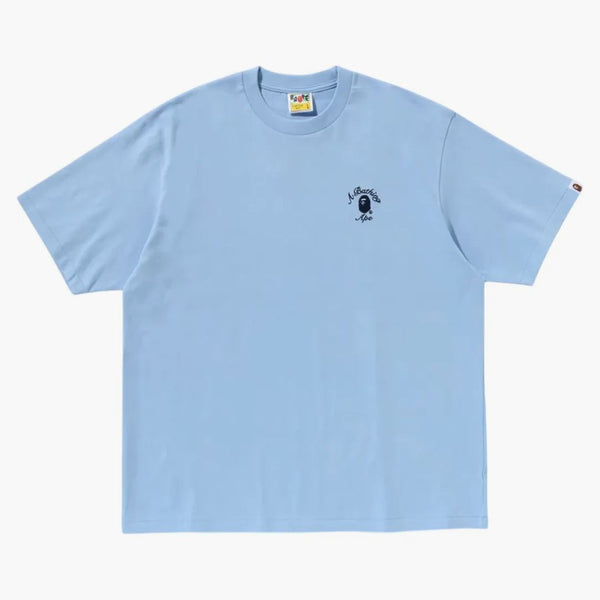 Bape One Point College Relaxated Fit Tea (SS25) Sax