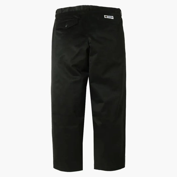 Bape jeden bod volný fit chino kalhoty černé