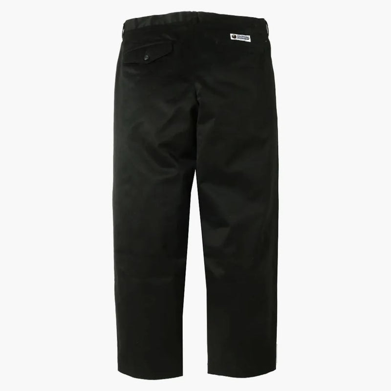 BAPE ONE POINT LOOK FIT PANTS CHINO NEGRU