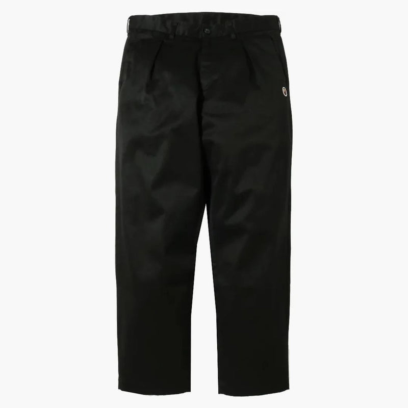 BAPE ONE POINT LOOK FIT PANTS CHINO NEGRU