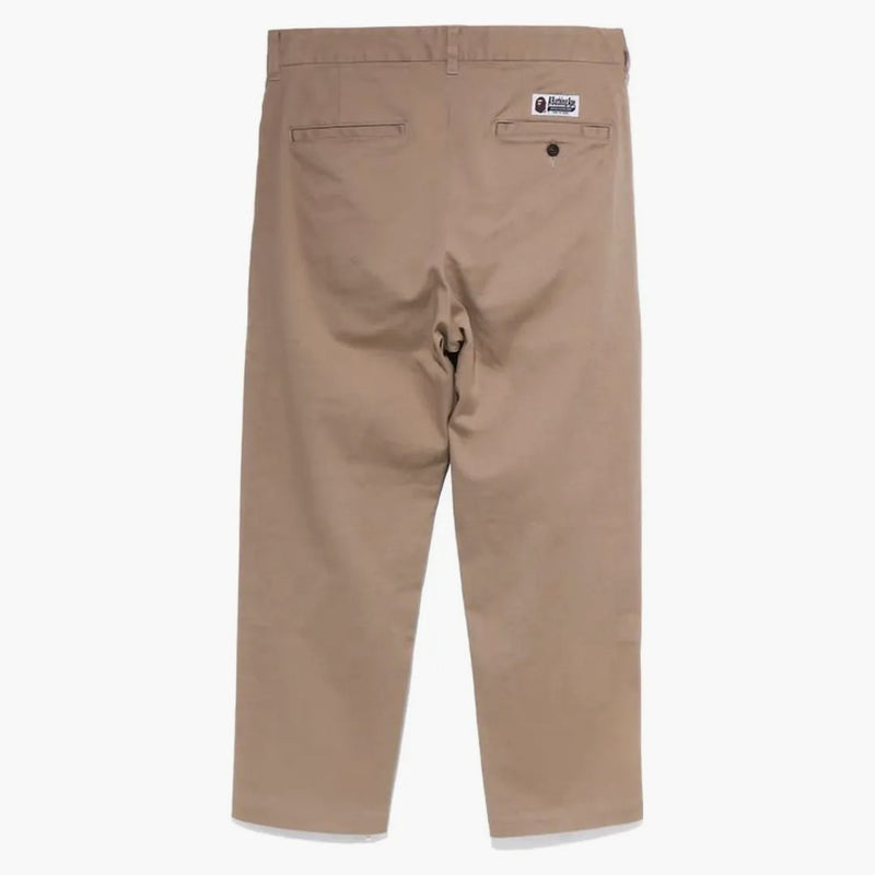 Bape One Point Loose Fit Chino Pants (ss23) Beige
