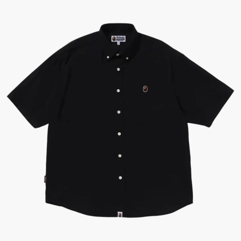 Bape One Point Oxford S/S koszula czarna