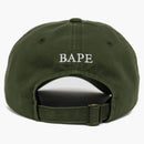 Bape One Point Panel Cap Olivedrab