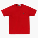 Bape One Point Pocket Tea Red