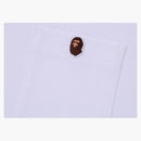 Bape One Point Pocket Tee White