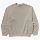 Bape One Point Relaxed Fit Crewneck Sweatshirt Beige