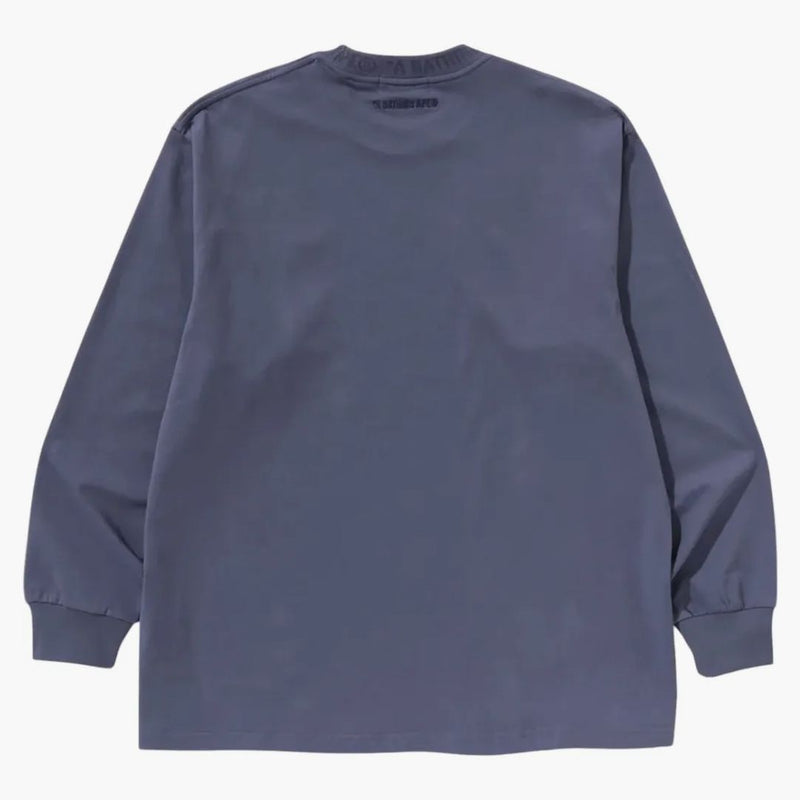 Bape un punto rilassato in forma L/s TEA CHARCOAL