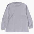 Bape jeden punkt relaksowany l/s herbata szarość