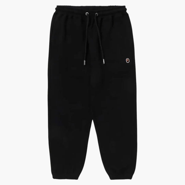 Bape One Point Relaxed Fit Sweatpants Black