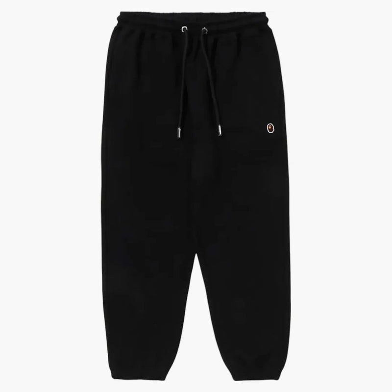 Bape One Point Relaxed Fit Sweatpants Black