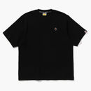 Bape one point relaxed fit tea black