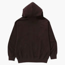 BAPE ONE Point Relaxed Fit Zip Hoodie Brown Brown
