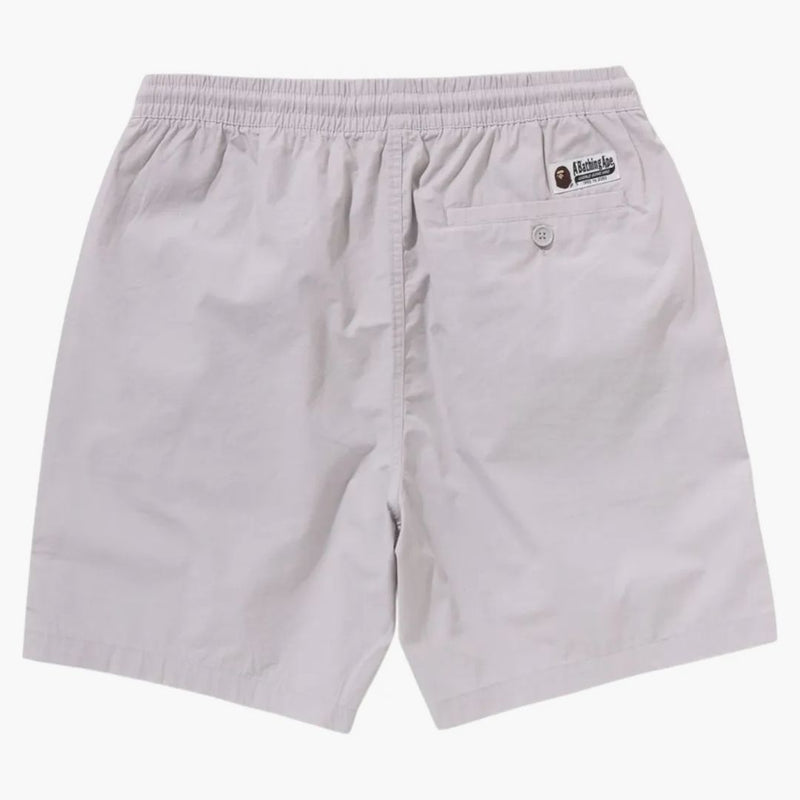 Bape One Point Tewt Relaxted Fit Shorts Grey