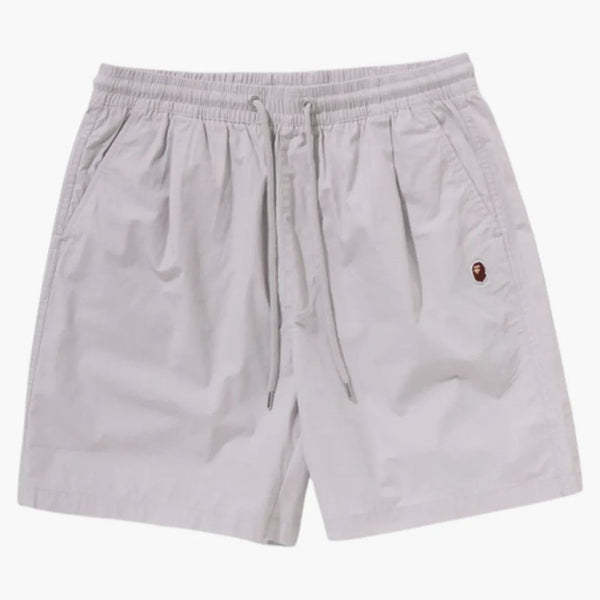 Bape One Point Tewt Relaxed Fit Shorts Gray