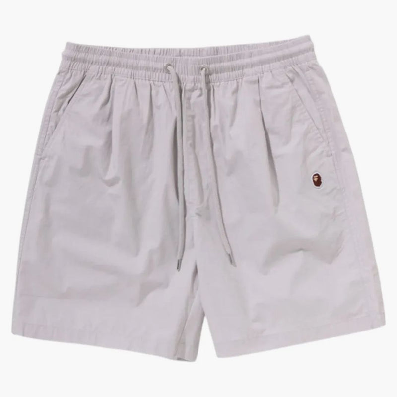 Bape One Point Tewt Relaxted Fit Shorts Grey
