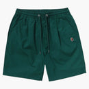 Bape One Point Tewt Relaxed Fit Shorts Olivedrab