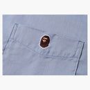 Bape One Point Wide Fit S/S Shirt Sax