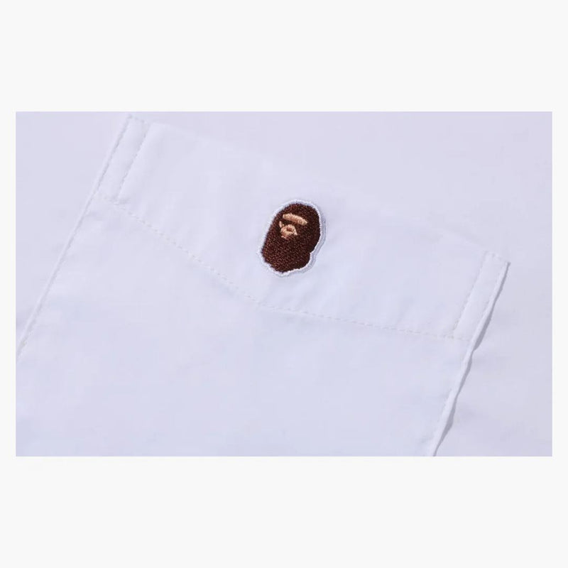 BAPE One Point Wide Fit S/S Tricou Alb