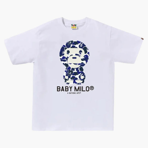 Bape Online Exclusive Baby Milo Bapec Tee White