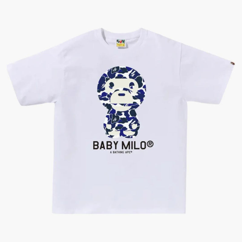 Bape Online Exclusive Baby Milo Bapec Tee White