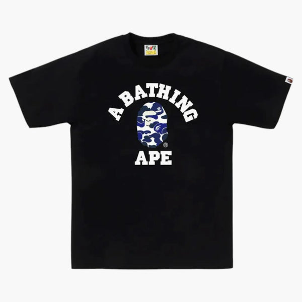 Bape Online Exclusive College Bapec Tee Black