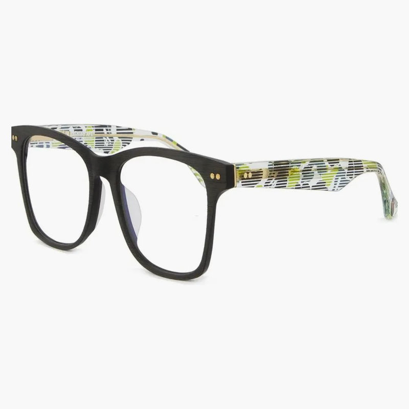 BAPE FLAME ottica 2 occhiali da sole neri
