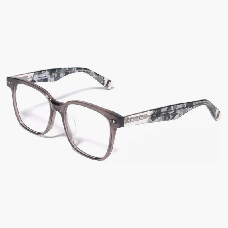 BAPE FLAME ottica 3 occhiali grigi