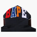 Bape Overdye 2nd Ape Full Zip Hoodie Black