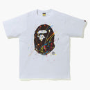 BAPE PAINL SPLATER APE HEAD TEE VIT