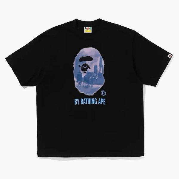 Bape Painting By Bathing Ape Relaxed Fit Tee Black