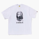 Bape Painting By Bathing Ape Relaxed Fit Tee White