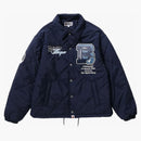 Bape Patch Coach Jacket Navy