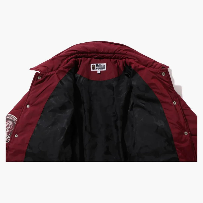Bape Patch Coach Jacket Red