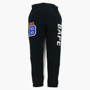 Bape Patch Sweat Pants Black