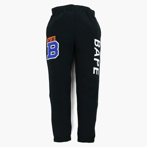 Bapeové patch potní kalhoty černé