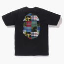 BAPE Patchwork Big Ape Head Tea Black