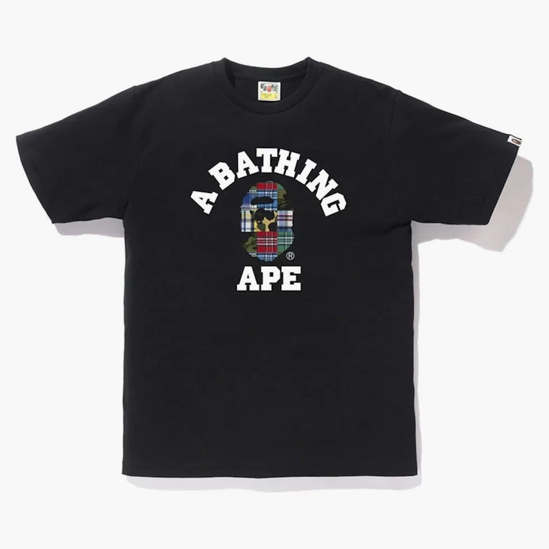 Bape Patchwork College Tea Black