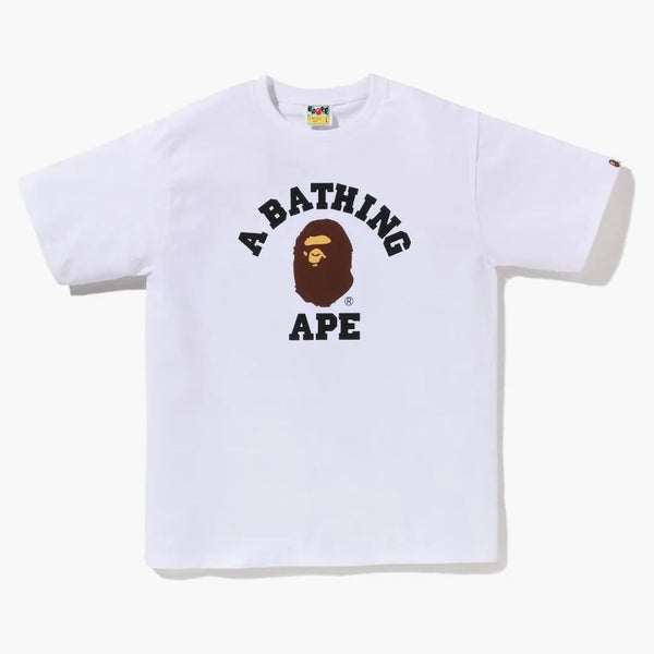 Bape Pigment College Tee White