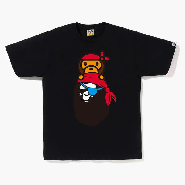 Bape Pirate Milo on Ape Head Tea Black