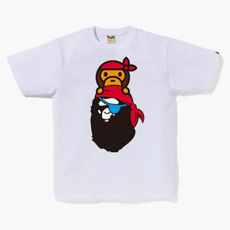 Bape Pirate Milo on Ape Head Tea White