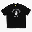 Bape Pixal College Relaxed Fit Tee Black