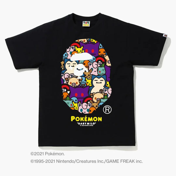 Bape Pokémon Baby Milo Ape Head #11 Tea Black