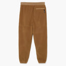 Bape Polartec fleece pants beige