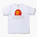 Bape Polygon Ape Head Tea White