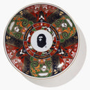 Bape Porcelain Ornamental Plate Multicolor