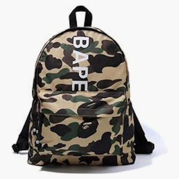 Bape Premium Happy New Year Backpack (ss20) Yellow