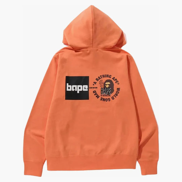 Bape sweater hoodie orange